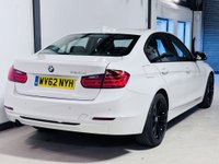 USED 2012 62 BMW 3 SERIES 2.0 320d Sport Saloon 4dr Diesel Manual Euro 5 (s/s) (184 ps) Mineral White|2 Keys|DAB Radio|Tints|Parking Sensors|PartEx + Finance + Warranty