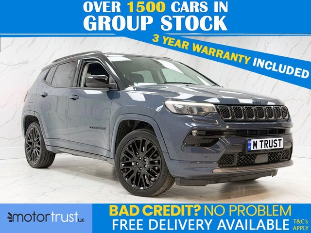View our Jeep Compass 1.3 GSE T4 11.4kWh S SUV 5dr Petrol Plug-in Hybrid Auto 4xe Euro 6 (s/s) (240 ps)