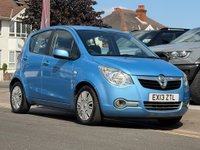 USED 2013 13 VAUXHALL AGILA 1.2 VVT ecoFLEX S Euro 5 5dr (AC) LOW MILES+FULL SERVICE HISTORY