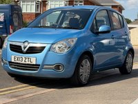 USED 2013 13 VAUXHALL AGILA 1.2 VVT ecoFLEX S Euro 5 5dr (AC) LOW MILES+FULL SERVICE HISTORY