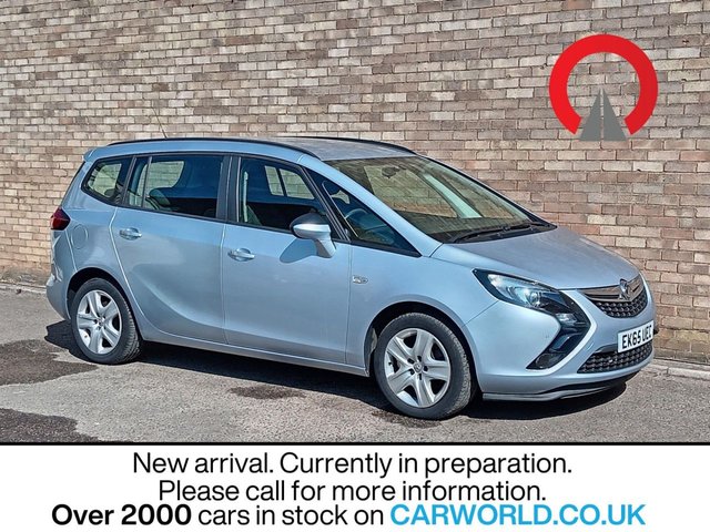 View our Vauxhall Zafira Tourer 1.4i Turbo Exclusiv MPV 5dr Petrol Manual Euro 6 (140 ps)