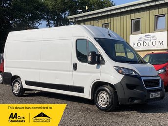 2022 PEUGEOT BOXER 2.2 BlueHDi 335 Professional L3 H2 Euro 6 (s/s) 5dr £10490.00