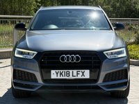 USED 2018 11 AUDI Q3 2.0 TFSI Black Edition SUV 5dr Petrol S Tronic quattro Euro 6 (s/s) (180 ps) 