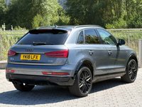 USED 2018 11 AUDI Q3 2.0 TFSI Black Edition SUV 5dr Petrol S Tronic quattro Euro 6 (s/s) (180 ps) 