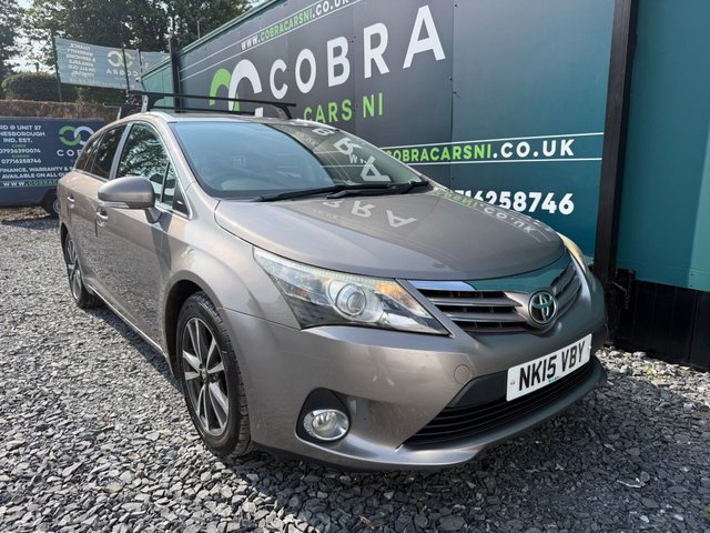 2015 15 TOYOTA AVENSIS 2.0 D-4D Icon Business Edition Tourer 5dr Diesel Manual Euro 5 (126 ps) ***SATNAV - SERVICE HISTORY - &pound;35 ROAD TAX - APRIL 27 MOT***
