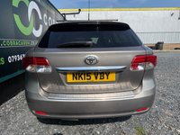 USED 2015 15 TOYOTA AVENSIS 2.0 D-4D Icon Business Edition Tourer 5dr Diesel Manual Euro 5 (126 ps) ***SATNAV - SERVICE HISTORY - &pound;35 ROAD TAX - APRIL 27 MOT***