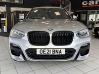 USED 2021 21 BMW X3 3.0 30d MHT M Sport SUV 5dr Diesel Hybrid Auto xDrive Euro 6 (s/s) (286 ps) FULL S/H + OVER Â£3K EXTRAS