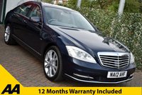 USED 2012 12 MERCEDES-BENZ S CLASS S350CDi V6 BLUETEC SALOON 7G-TRONIC AUTO 254 BHP (EURO 6) Very High Spec - See Description