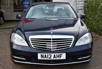 USED 2012 12 MERCEDES-BENZ S CLASS S350CDi V6 BLUETEC SALOON 7G-TRONIC AUTO 254 BHP (EURO 6) Very High Spec - See Description