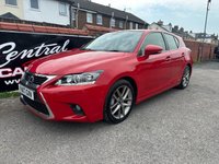 USED 2017 17 LEXUS CT 1.8 200h Executive Edition Hatchback 5dr Petrol Hybrid CVT Euro 6 (s/s) (136 ps) FINANCE PARTX AC - NAVIGATION - POWER FOLD MIRRORS - 17" ALLOYS -  CRUISE CONTROL