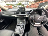 USED 2017 17 LEXUS CT 1.8 200h Executive Edition Hatchback 5dr Petrol Hybrid CVT Euro 6 (s/s) (136 ps) FINANCE PARTX AC - NAVIGATION - POWER FOLD MIRRORS - 17" ALLOYS -  CRUISE CONTROL