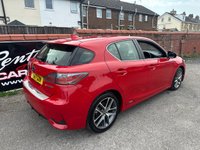 USED 2017 17 LEXUS CT 1.8 200h Executive Edition Hatchback 5dr Petrol Hybrid CVT Euro 6 (s/s) (136 ps) FINANCE PARTX AC - NAVIGATION - POWER FOLD MIRRORS - 17" ALLOYS -  CRUISE CONTROL