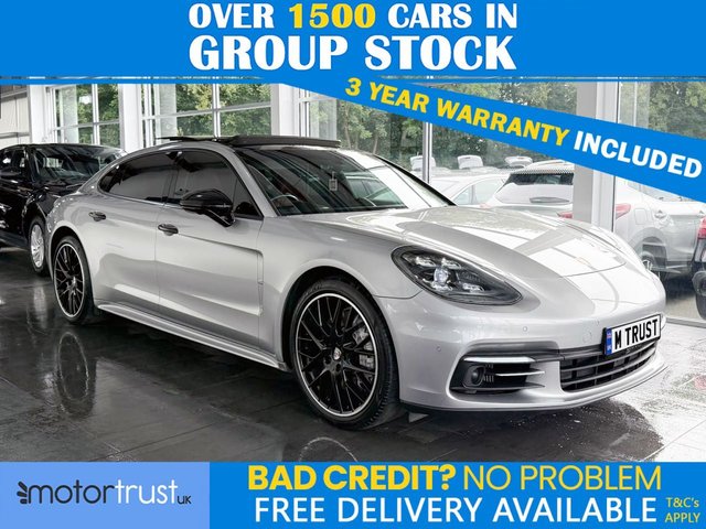 View our Porsche Panamera 32K EXTRAS! F/S/H! INC G/BOX! 2.9 V6 E-Hybrid 14kWh 4 Executive Saloon 5dr Petrol Plug-in Hybrid PDK 4WD Euro 6 (s/s) (462 ps) A MUST READ ADVERT!