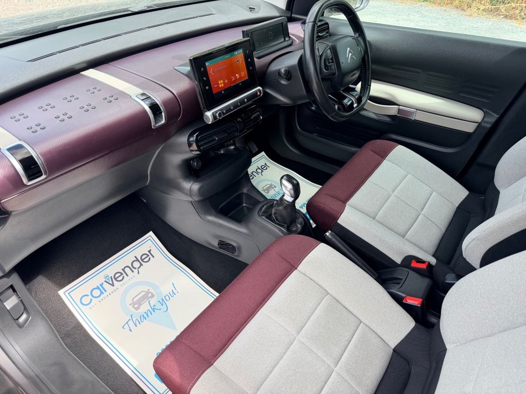 USED 2018 CITROEN C4 CACTUS 1.2 PureTech Feel Edition Hatchback 5dr Petrol Manual Euro 6 (82 ps) 9 Services|2 Owners|Sensors|