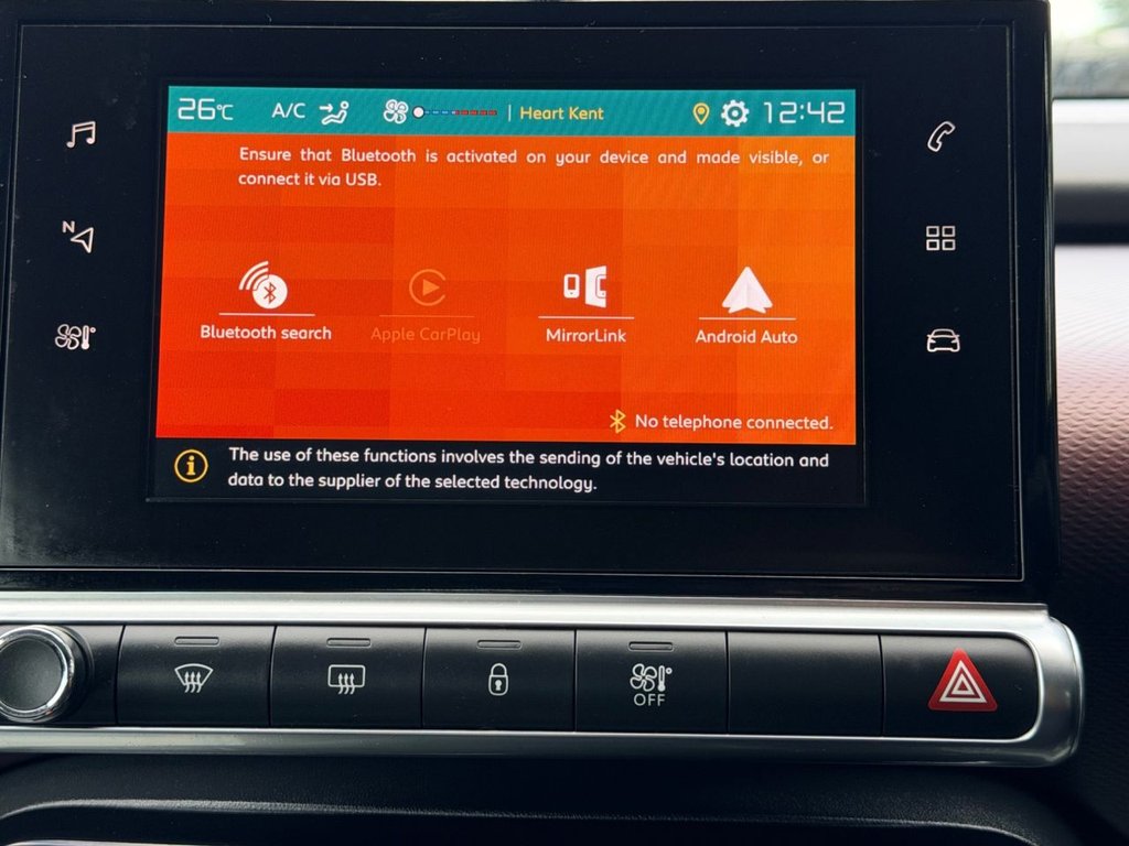 USED 2018 CITROEN C4 CACTUS 1.2 PureTech Feel Edition Hatchback 5dr Petrol Manual Euro 6 (82 ps) 9 Services|2 Owners|Sensors|