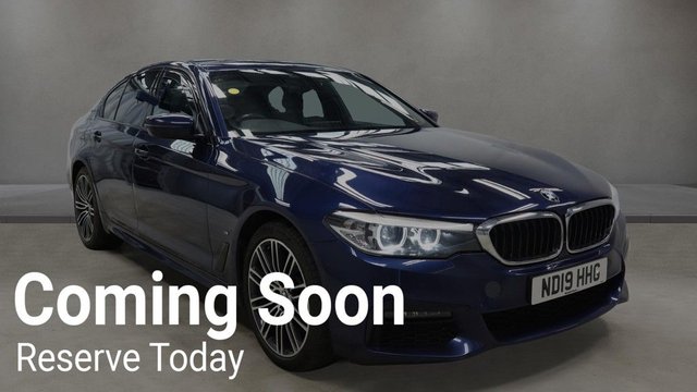 2019 19 BMW 5 SERIES 2.0 530e 9.2kWh M Sport Saloon 4dr Petrol Plug-in Hybrid Auto Euro 6 (s/s) (252 ps) 