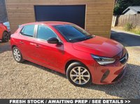 USED 2023 23 VAUXHALL CORSA 1.2 Turbo Design Hatchback 5dr Petrol Auto Euro 6 (s/s) (100 ps) CRIMSON RED METALLIC / BLACK CLOTH TRIM / AIRCON / ELECTRIC WINDOWS / MIRRORS / AUTO LIGHTS / WIPERS / CRUISE CONTROL / SPEED LIMITER / DAB FM AM TUNER / BLUETOOTH / USB / APPLE CARPLAY / ANDROID AUTO / DRIVE MODE CONTROL / 16"ALLOYS / SERVICE HISTORY