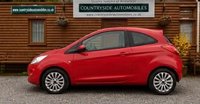USED 2013 63 FORD KA 1.2 Zetec Hatchback 3dr Petrol Manual Euro 6 (s/s) (69 ps) ONLY 57,254 MILES &bull; AIR CONDITIONING &bull; HEATED FRONT WINDSCREEN &bull; 18 MONTHS GOLD PARTS & LABOUR WARRANTY INCLUDED. A lovely Ford Ka Zetec finished in bright red with alloy wheels, electric windows, heated mirrors, AUX connectivity and excellent service history. Economical to run with up to 58 mpg, low insurance and low running costs. Ideal first car or reliable everyday hatchback.