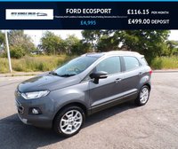 USED 2017 FORD ECOSPORT 1.0T Titanium,Half Leather,Cruise,Heated Seats,Parking Sensors,Ulez Compliant Cruise Control,Half Leather,Parking Sensors,,Heated Seats