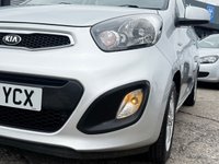 USED 2014 64 KIA PICANTO 1.0 VR7 Hatchback 5dr Petrol Manual Euro 5 (68 bhp) LOW MILES + &pound;20 TAX + FSH + AC + LOW INSURANCE + BLUETOOTH