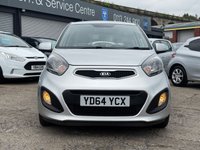 USED 2014 64 KIA PICANTO 1.0 VR7 Hatchback 5dr Petrol Manual Euro 5 (68 bhp) LOW MILES + &pound;20 TAX + FSH + AC + LOW INSURANCE + BLUETOOTH