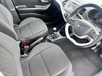 USED 2014 64 KIA PICANTO 1.0 VR7 Hatchback 5dr Petrol Manual Euro 5 (68 bhp) LOW MILES + &pound;20 TAX + FSH + AC + LOW INSURANCE + BLUETOOTH