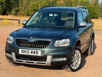 USED 2015 15 SKODA YETI 2.0 TDI SE Outdoor DSG 4WD Euro 5 5dr FSH+ New Cambelt+Service+2 KEY