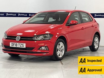 2018 VOLKSWAGEN POLO 1.0 TSI SE Hatchback 5dr Petrol Manual Euro 6 (s/s) (95 ps) - AA INSPECTED &pound;8740.00