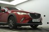USED 2016 66 MAZDA CX-3 1.5 SKYACTIV-D Sport Nav SUV 5dr Diesel Manual Euro 6 (s/s) (105 ps) LONG MOT UNTIL 13.05.2027+ONLY &pound;20 A YEAR ROAD TAX+SATELLITE NAVIGATION SYSTEM+DAB RADIO-BLUETOOTH HANDSFREE SYSTEM+AUTOMATIC CLIMATE CONTROL AIR-CONDITIONING+HEATED UPHOLSTERY+AUTOMATIC HEADLIGHT ACTIVATION WITH DUSK SENSOR+RAIN-SENSING WINDSCREEN WIPERS+PARKING ASSISTANCE WITH PARKING CAMERA+'SOUL RED' PAINT+18 INCH ALLOY WHEELS.