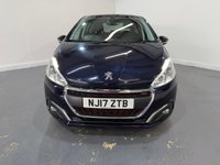 USED 2017 17 PEUGEOT 208 1.6 BlueHDi GT Line Hatchback 5dr Diesel Manual Euro 6 (s/s) (120 ps) 2 keys, rear parking sensors, DAB
