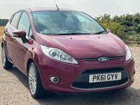 USED 2011 61 FORD FIESTA 1.4 TDCi DPF Titanium 5dr Â£20 Tax/Just Serviced/NewMot