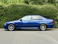 USED 2003 03 BMW M5 4.9i Saloon 4dr Petrol Manual (346 g/km, 400 bhp) Le Mans Blue | Private Plate