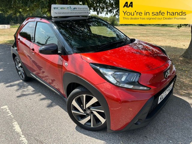 View our TOYOTA AYGO X