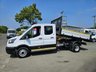 USED 2021 21 FORD TRANSIT 350 LEADER CREW CAB TIPPER PICKUP ULEZ FREE ZONE 