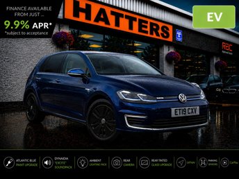 2019 VOLKSWAGEN E-GOLF 35.8kWh e-Golf Hatchback 5dr Electric Auto (136 ps) &pound;8211.00