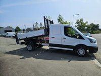 USED 2023 72 FORD TRANSIT 350 LEADER LWB CREW CAB TIPPER 88K ULEZ FREE ZONE 