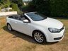 USED 2013 13 VOLKSWAGEN GOLF 1.6 TDI BlueMotion Tech SE Cabriolet 2dr Diesel Manual Euro 5 (s/s) (105 ps) 