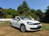 USED 2013 13 VOLKSWAGEN GOLF 1.6 TDI BlueMotion Tech SE Cabriolet 2dr Diesel Manual Euro 5 (s/s) (105 ps) 