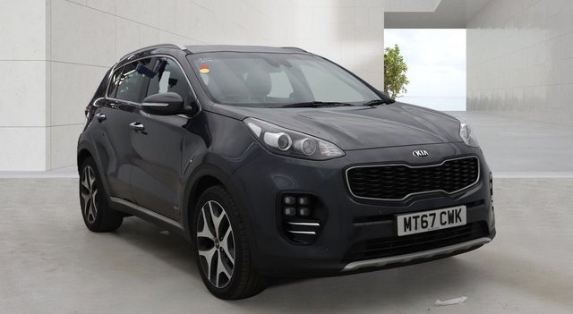 View our Kia Sportage 2.0 CRDi GT-Line SUV 5 Door Diesel Automatic Silver AWD Euro 6 