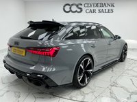USED 2020 70 AUDI RS6 AVANT 4.0 TFSI V8 Estate 5dr Petrol Tiptronic quattro Euro 6 (s/s) (600 ps) Finished In Daytona Grey, This RS6 Comes With A Panoramic Glass Sunroof, Full Leather Package, Full Service History, Starlight Roof RS Steel Brakes With Brake Callipers In High Gloss, Reverse And 360 Degree Surround Camera, 22" Alloy Wheels, RS Kickplates, Memory Seats, Ambient Lighting, RS Puddle Lamps, RS Embossed Stitching, Powered Tailagte, 2 Keys, 12 Months MOT, 3 Months ~Warranty. Finance And Extended Warranty Available.