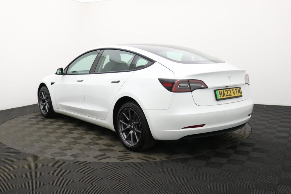 USED 2022 22 TESLA Model 3 Standard Range Plus Saloon 4dr Electric Auto RWD (241 bhp) Pan Roof, Sat Nav, Camera