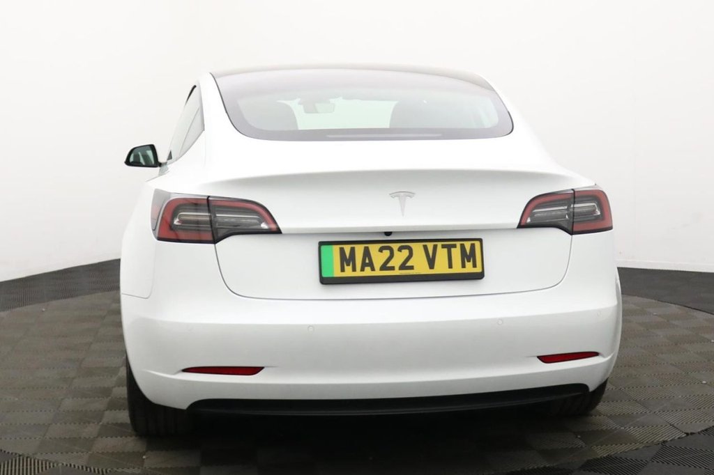 USED 2022 22 TESLA Model 3 Standard Range Plus Saloon 4dr Electric Auto RWD (241 bhp) Pan Roof, Sat Nav, Camera