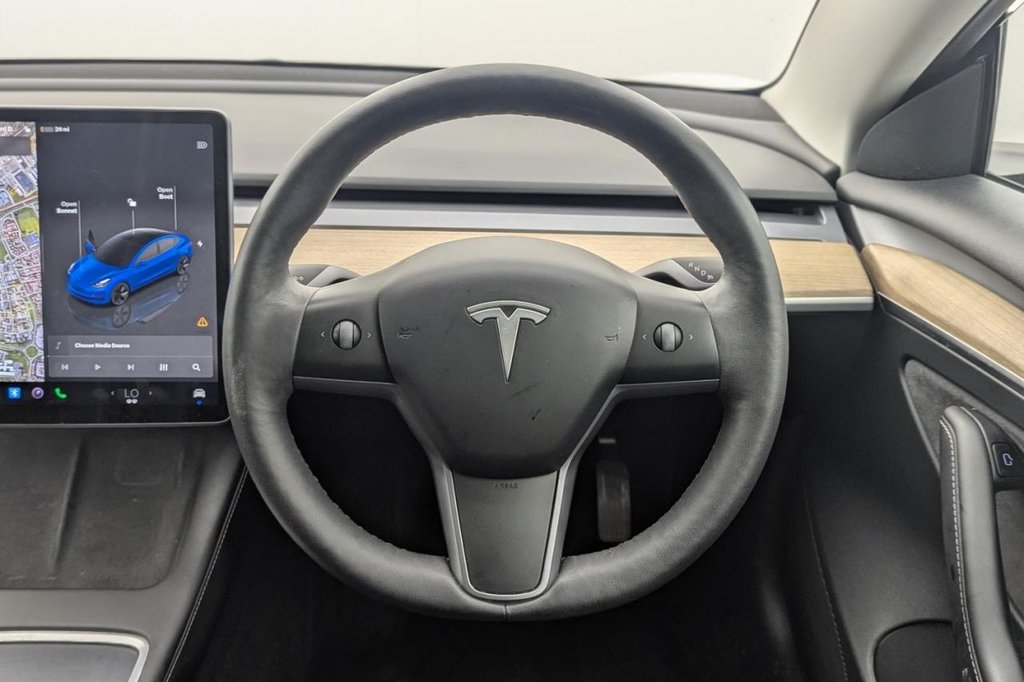 USED 2022 22 TESLA Model 3 Standard Range Plus Saloon 4dr Electric Auto RWD (241 bhp) Pan Roof, Sat Nav, Camera