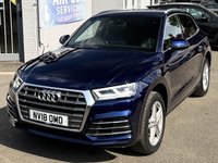 USED 2018 18 AUDI Q5 2.0 TDI S line SUV 5dr Diesel S Tronic quattro Euro 6 (s/s) (190 ps) 