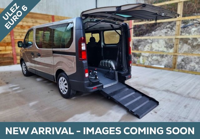 View our Renault Trafic 5 Seat Wheelchair Accessible Disabled Access Vehicle WAV