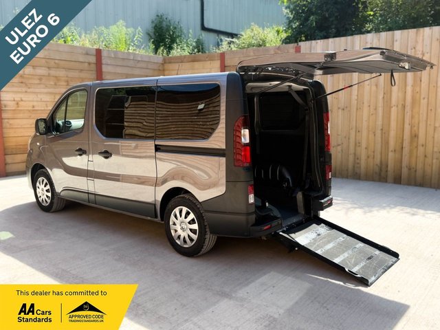 View our Renault Trafic 5 Seat Wheelchair Accessible Disabled Access Vehicle WAV