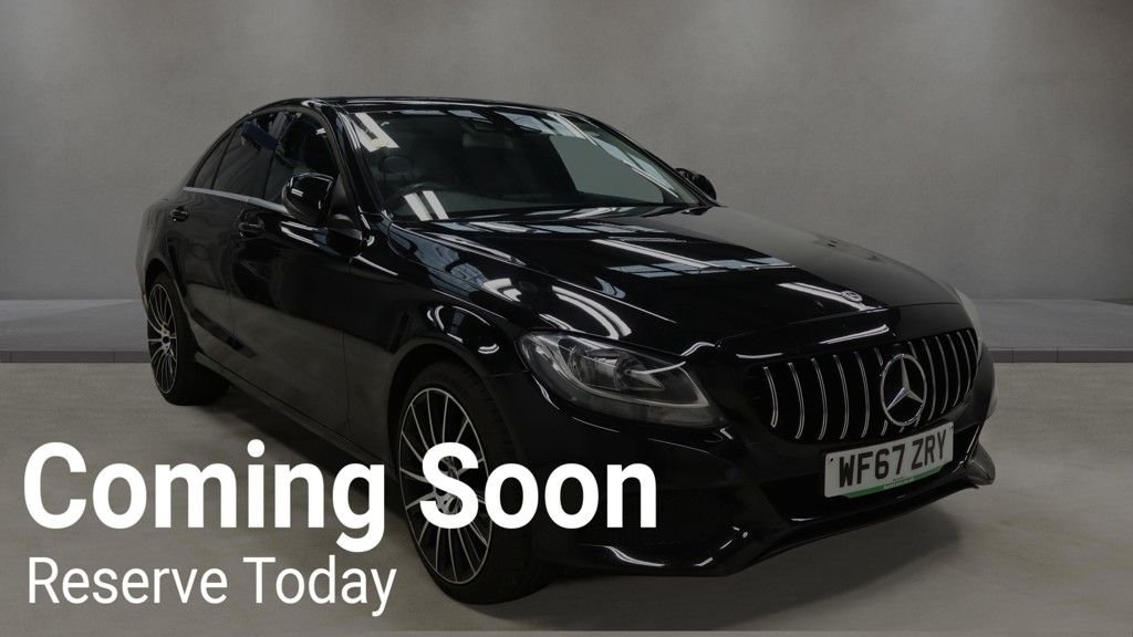 USED 2017 67 MERCEDES-BENZ C CLASS 2.0 C200 SE Saloon 4dr Petrol G-Tronic+ Euro 6 (s/s) (184 ps) 2 KEYS / GOOD SERVICE HISTORY