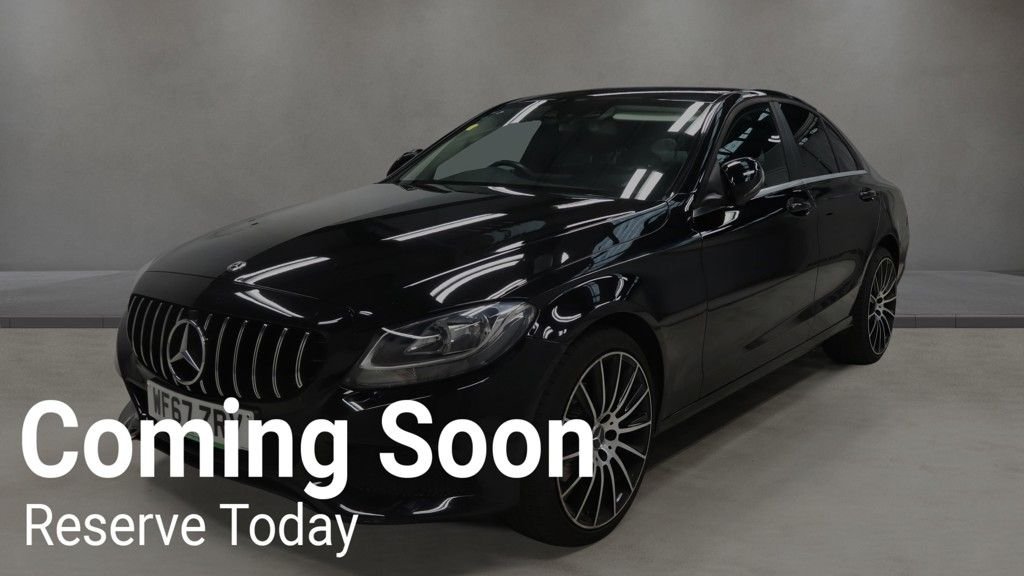 USED 2017 67 MERCEDES-BENZ C CLASS 2.0 C200 SE Saloon 4dr Petrol G-Tronic+ Euro 6 (s/s) (184 ps) 2 KEYS / GOOD SERVICE HISTORY
