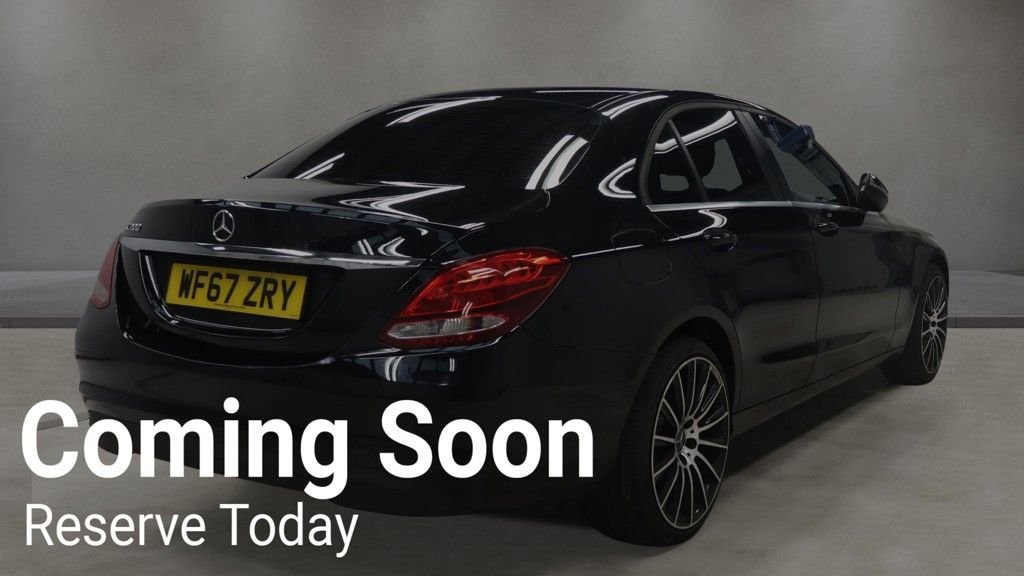 USED 2017 67 MERCEDES-BENZ C CLASS 2.0 C200 SE Saloon 4dr Petrol G-Tronic+ Euro 6 (s/s) (184 ps) 2 KEYS / GOOD SERVICE HISTORY