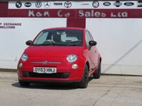 USED 2013 63 FIAT 500 1.2 Pop Hatchback 3dr Petrol Manual Euro 4 (69 bhp) 